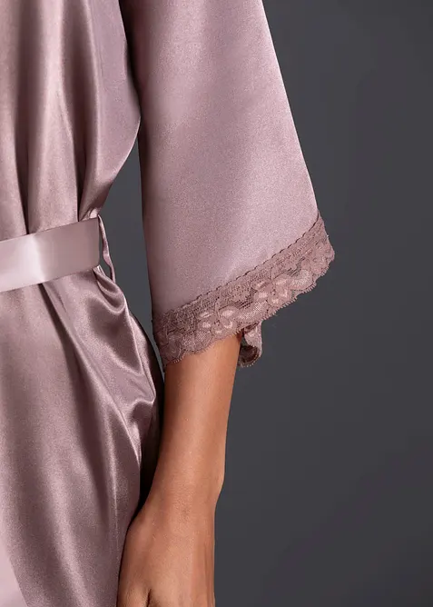 Kimono i satin, bonprix