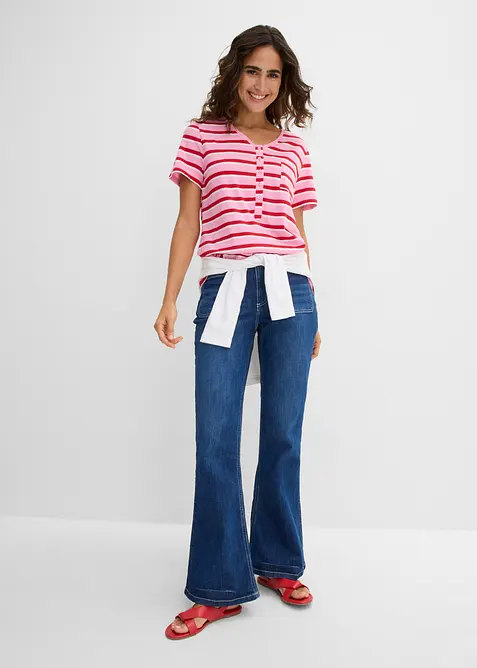 T-shirt av bomullsmix, bonprix