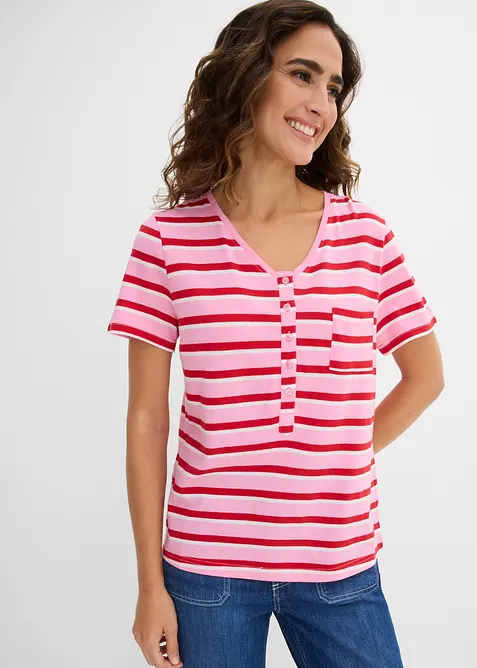 T-shirt av bomullsmix, bonprix