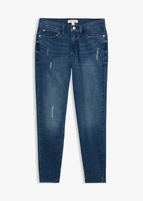Skinny Jeans Mid Waist, kroppade, bonprix