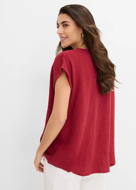 Blustunika av mjuk muslin, bonprix