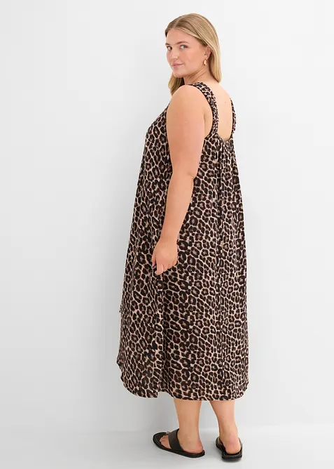 Maxikl&auml;nning av mjuk muslin, bonprix