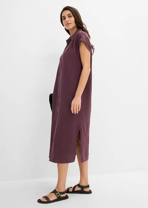 Kaftankl&auml;nning av mjuk muslin, bonprix