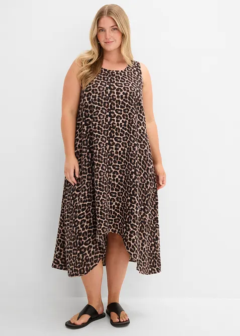 Maxikl&auml;nning av mjuk muslin, bonprix