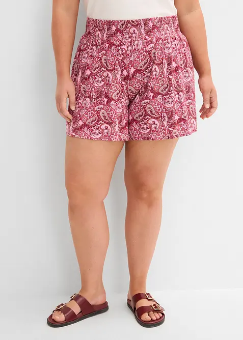 Jerseyshorts av viskos med mjukt fall, bonprix