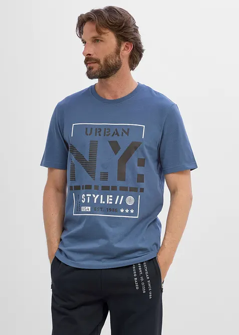 T-shirt av ekologisk bomull, bonprix