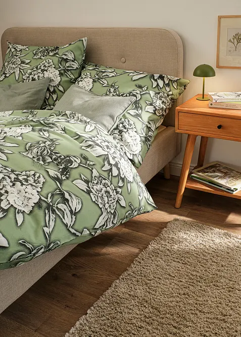 P&aring;slakanset med blomm&ouml;nster, bonprix