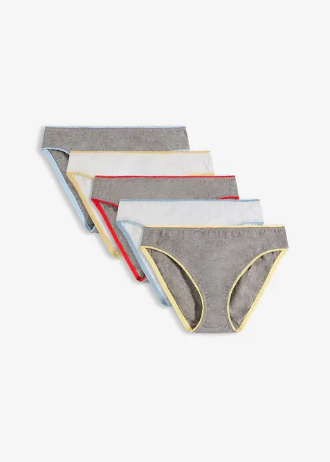 Trosa med bomull (5-pack), bonprix