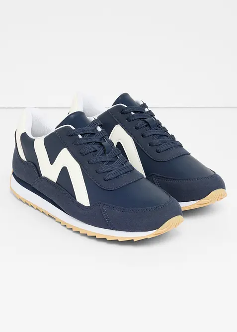 Sneakers med profilsula, bonprix