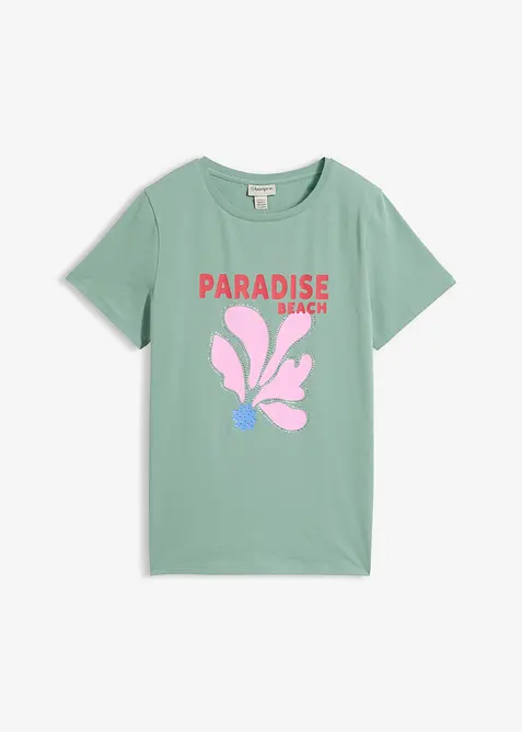 T-shirt av bomullsmix, bonprix