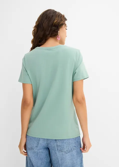 T-shirt av bomullsmix, bonprix