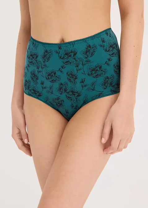 Midjetrosa med ekologisk bomull (4-pack), bonprix