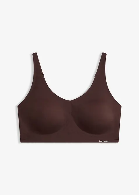 Vadderad laserskuren T-shirtbeh&aring; utan bygel, med jellyglue, fr&aring;n Feel Comfort, bonprix