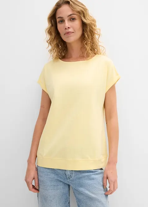 T-shirt av ren ekologisk bomull (2-pack), bonprix