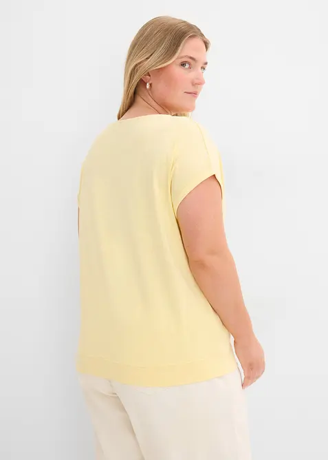 T-shirt av ren ekologisk bomull (2-pack), bonprix
