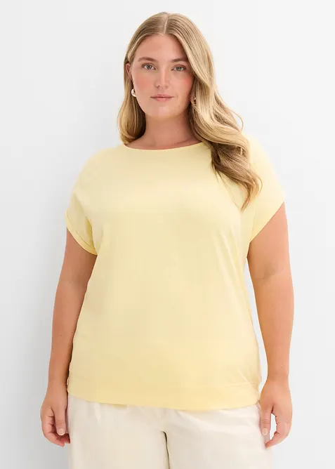 T-shirt av ren ekologisk bomull (2-pack), bonprix