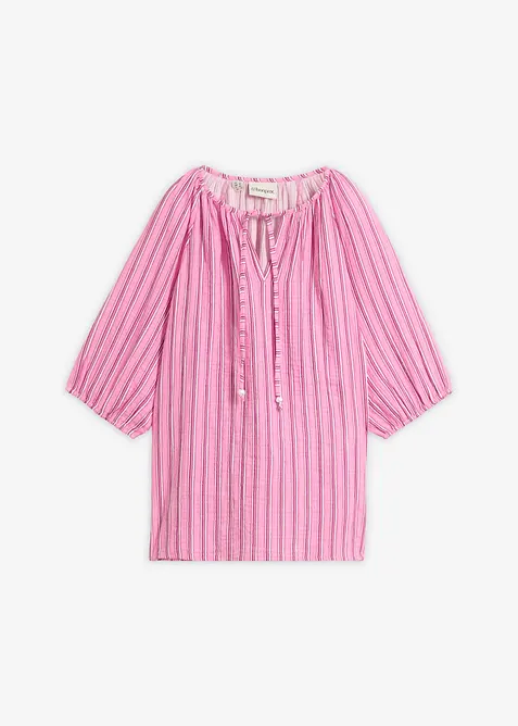 Blustunika av mjuk muslin, bonprix