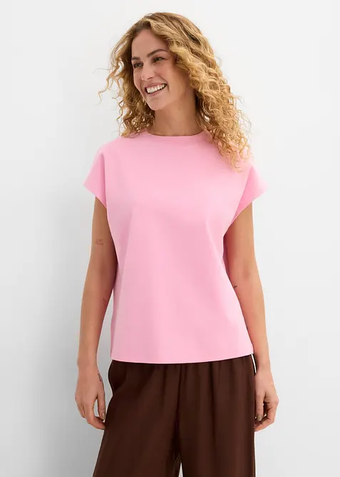 T-shirt av ekologisk bomull (2-pack), bonprix