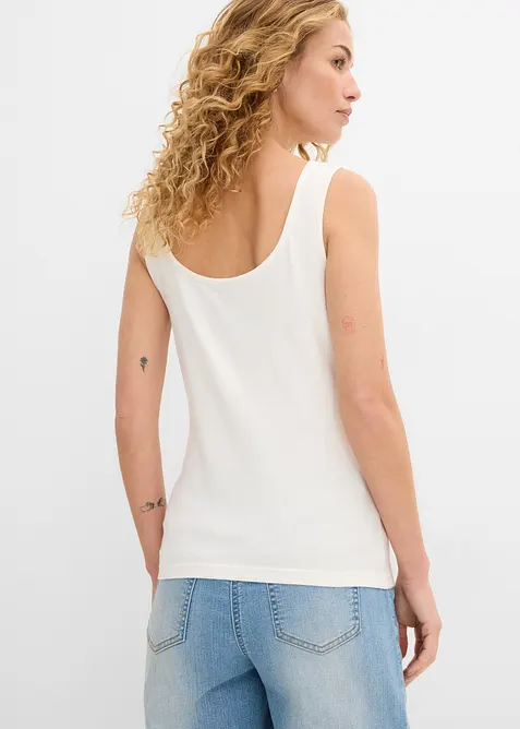 Linne med b&aring;tringning (2-pack), bonprix