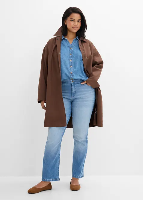 Bootcut Jeans High Waist, Comfort Stretch, bonprix
