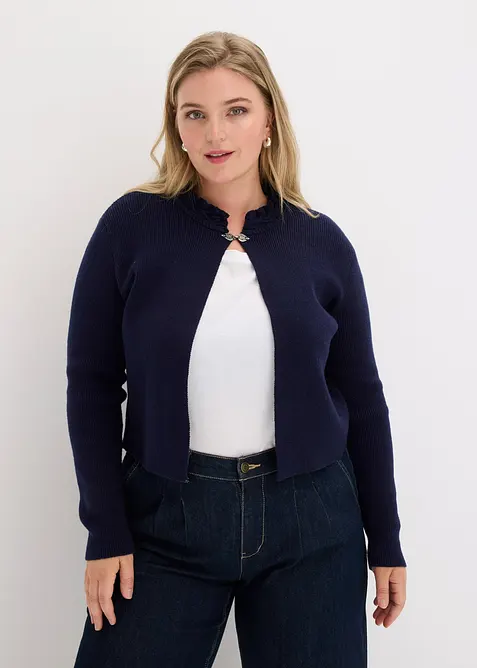 Folkdr&auml;ktsinspirerad cardigan, bonprix