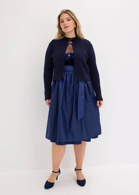 Folkdr&auml;ktsinspirerad cardigan, bonprix