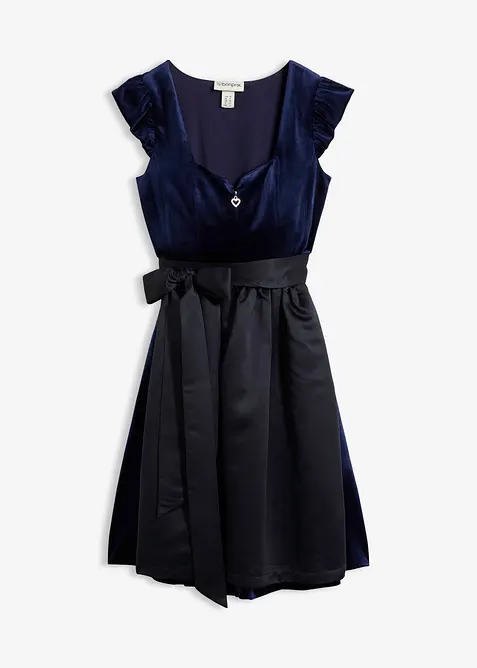 Dirndl och f&ouml;rkl&auml;de (2-delat set), bonprix