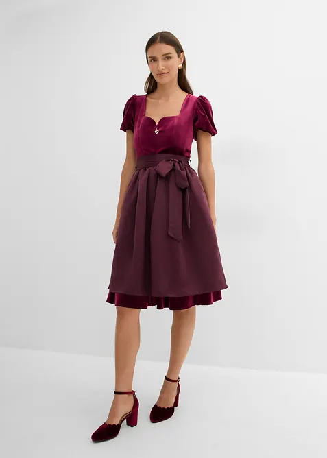 Dirndl och f&ouml;rkl&auml;de (2 delar), bonprix