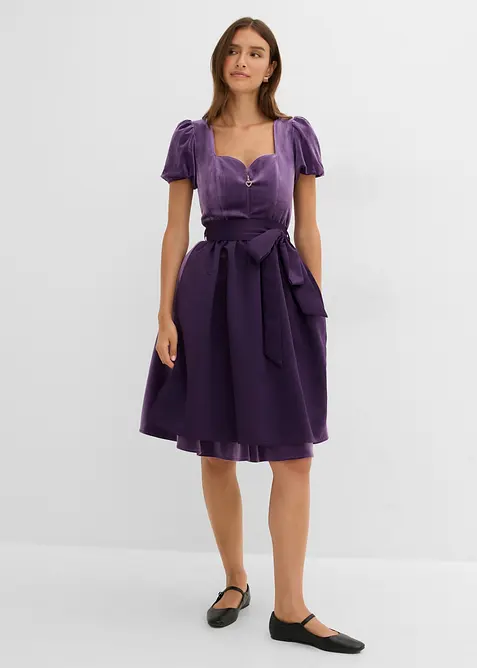 Dirndl och f&ouml;rkl&auml;de (2 delar), bonprix
