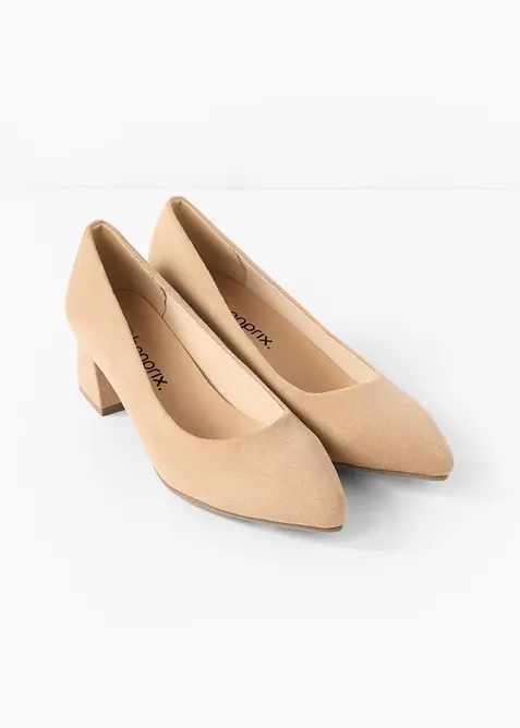 Pumps med blockklack, bonprix