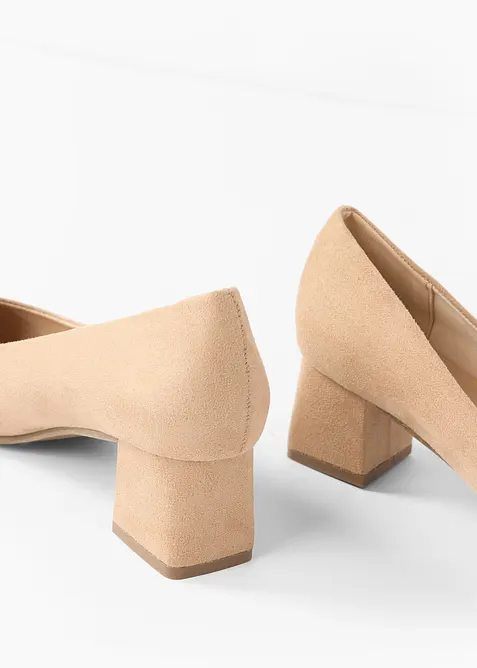 Pumps med blockklack, bonprix