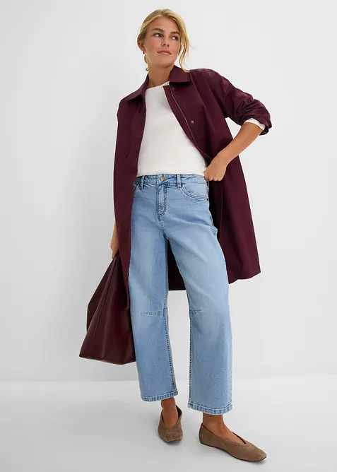 Barrel-jeans Mid Waist, bonprix