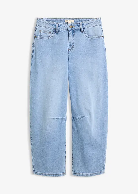Barrel-jeans Mid Waist, bonprix