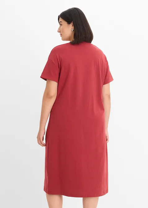 Jerseykl&auml;nning av ekologisk bomull, bonprix