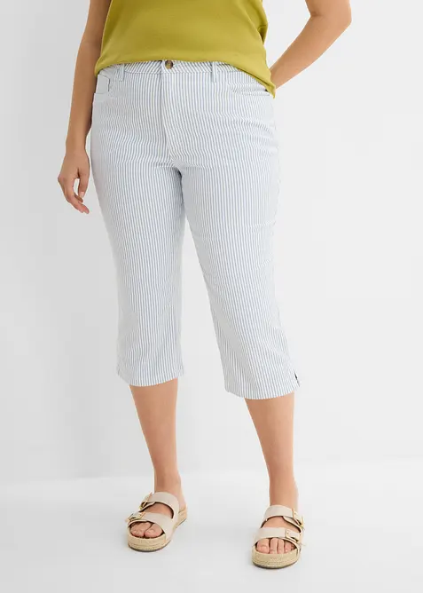 Caprijeans med Mid Waist, bonprix