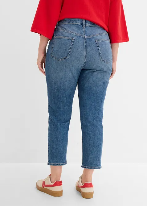 Slim Fit Jeans, High Waist, cropped, bonprix
