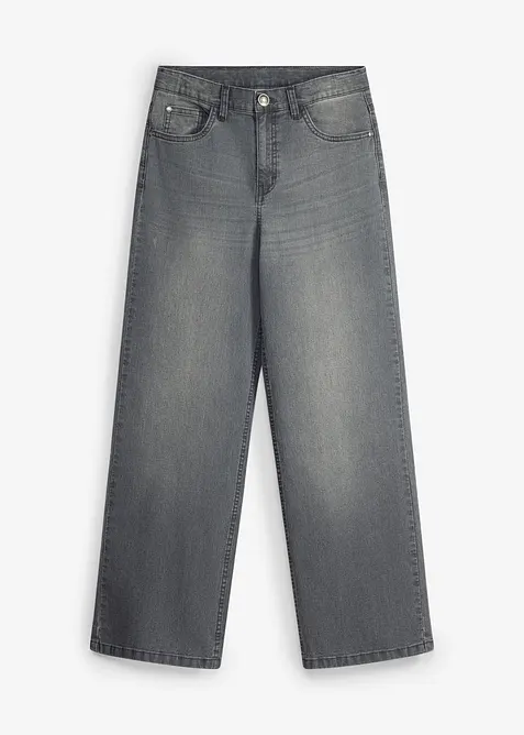 Loose Fit jeans med reglerbar linning, Straight, bonprix