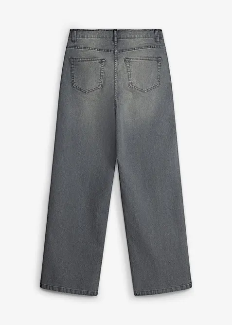 Loose Fit jeans med reglerbar linning, Straight, bonprix