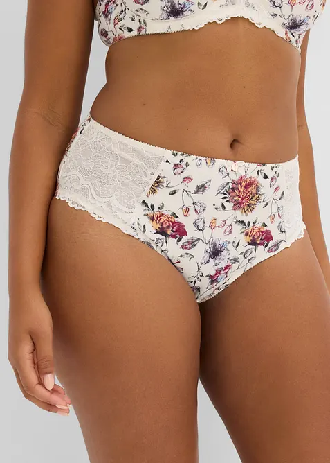 Maxitrosa med blomm&ouml;nster (2-pack), bonprix