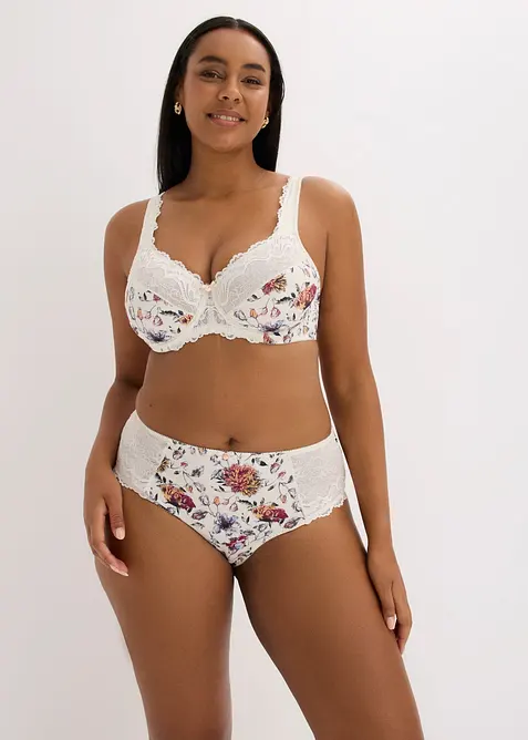 Maxitrosa med blomm&ouml;nster (2-pack), bonprix