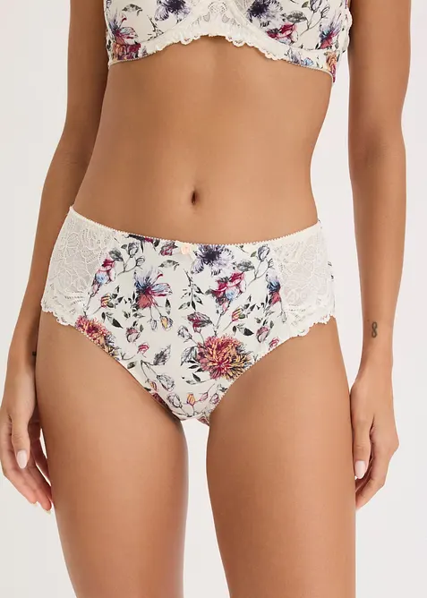 Maxitrosa med blomm&ouml;nster (2-pack), bonprix