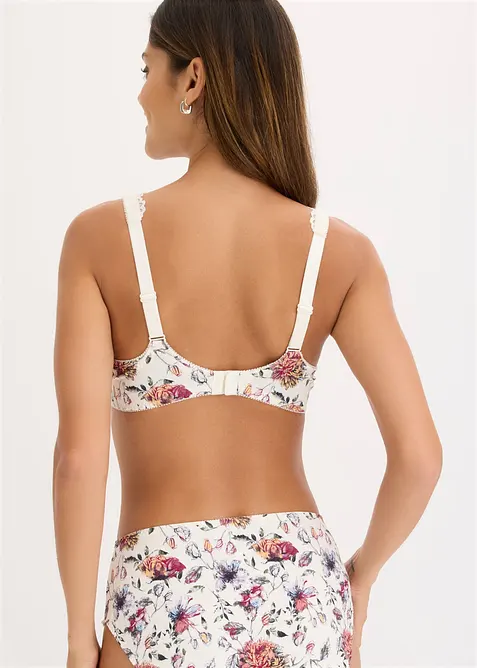 Bygel-BH med blomm&ouml;nster (2-pack), bonprix