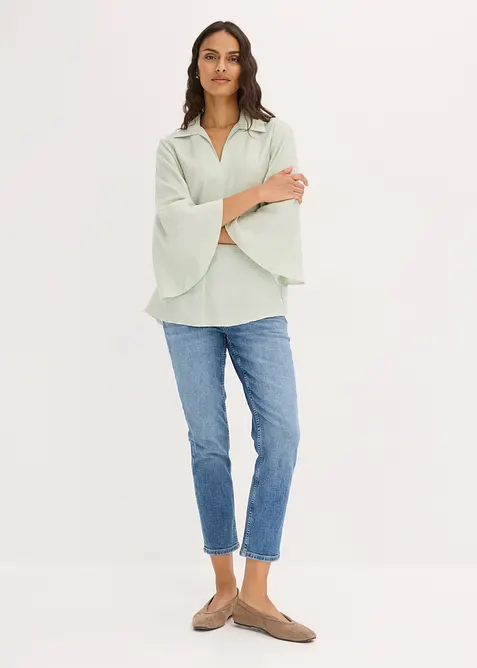 Blustunika av mjuk viskosmix, bonprix