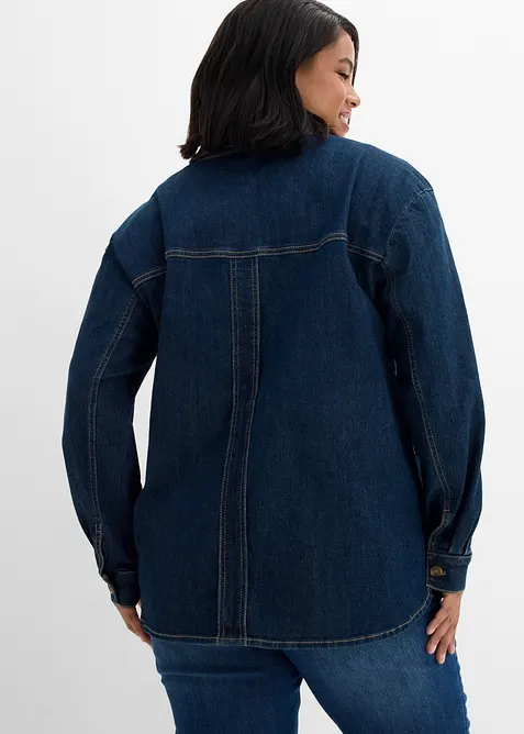 Jeansjacka med ekologisk bomull, bonprix
