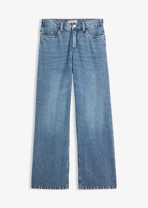 Wide Leg Jeans Mid Waist, bonprix