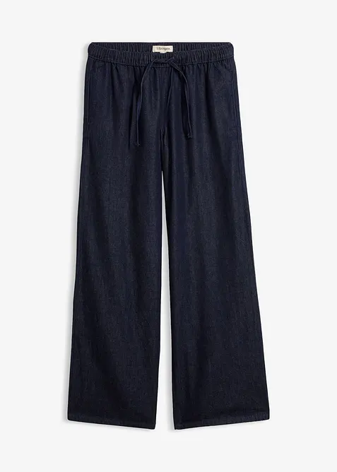 Tunna Wide Leg Jeans Mid Waist, bonprix