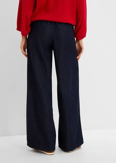 Tunna Wide Leg Jeans Mid Waist, bonprix