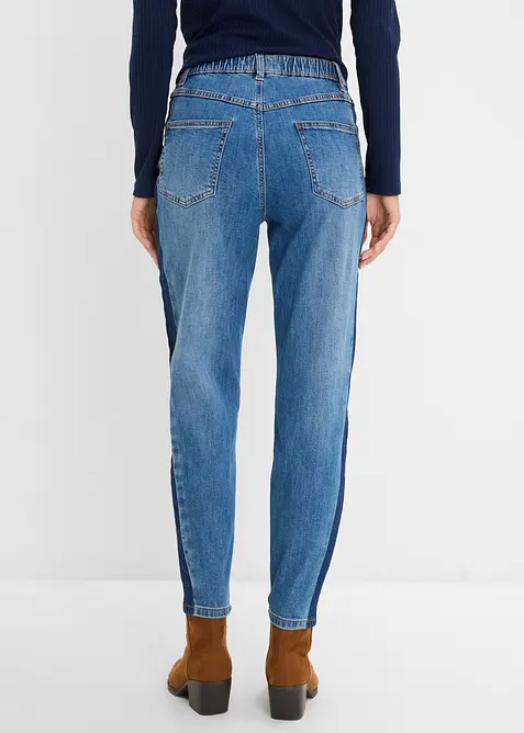 Mom Jeans High Waist, cropped, bonprix