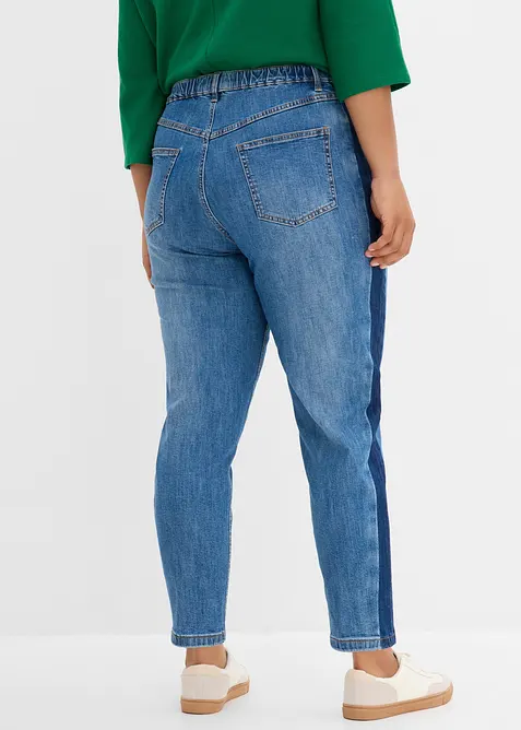 Mom Jeans High Waist, cropped, bonprix