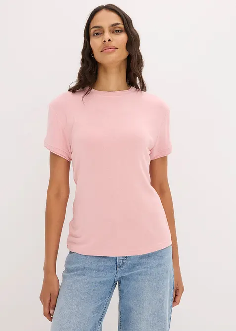 T-shirt i viskosmix, bonprix